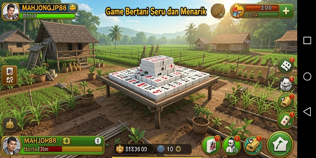 Antarmuka yang menarik dan fungsional dalam bertani.