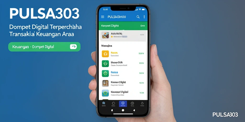 Tampilan antarmuka PULSA303 yang sederhana dan fungsional.